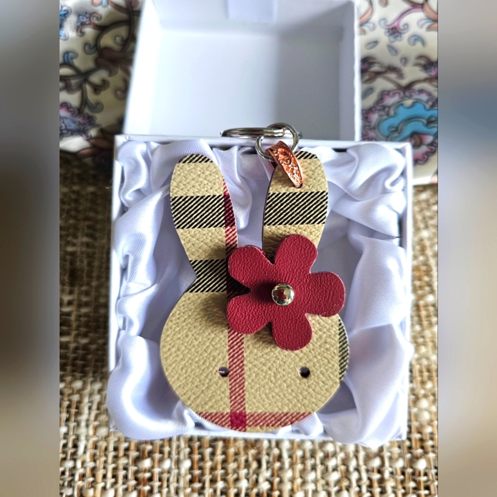 Repurposed/Upcycled keychain/bag charm